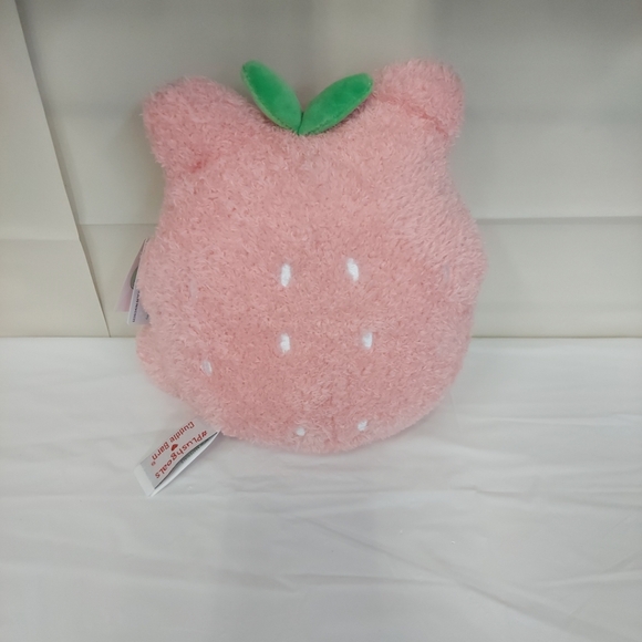 Plush Goals Cuddle Barn Strawberry Wawa The Froggie Plush Animal NWT - Picture 2 of 6